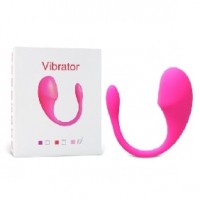 APP Compatible Vibrating Egg, 9 Function, Silicone, Waterproof, Rechargeable, PINK